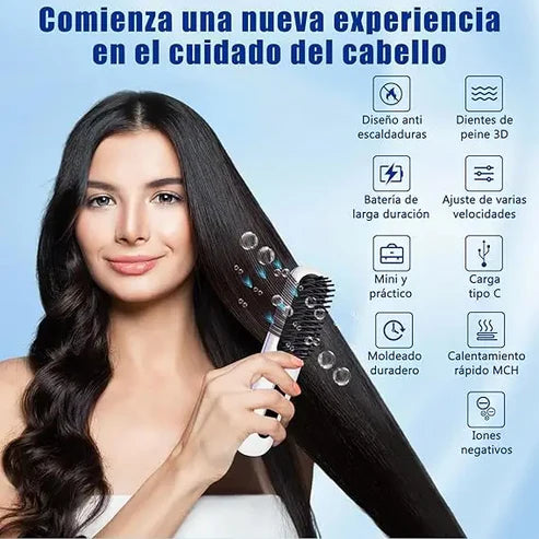 AlisaPro® Alisador inalambrico | Tu Cabello Liso en segundos