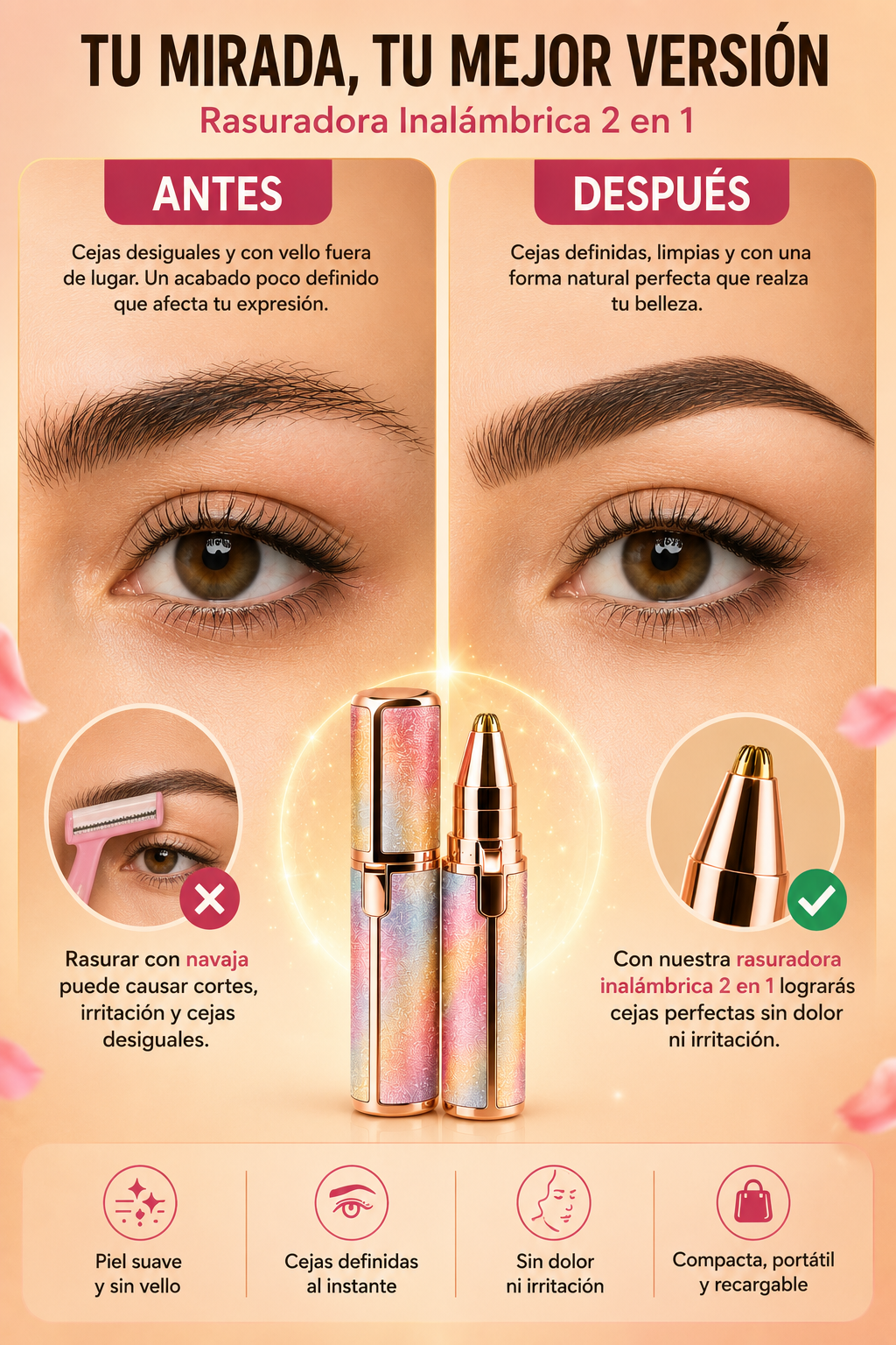 BellaTrim™ | Precisión para una piel impecable.