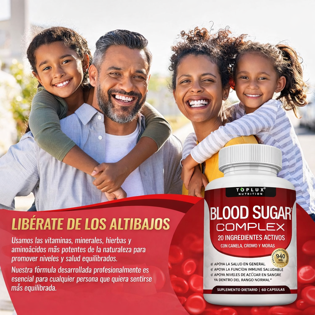 OFERTA BLOOD SUGAR REGULADOR DE GLUCOSA 60 CAP ⬇️
