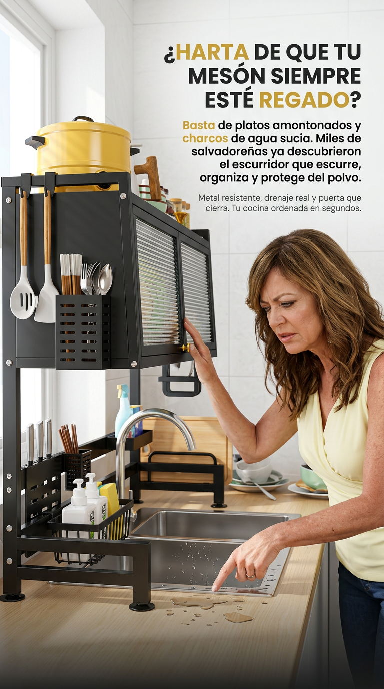 EscurreMax™ | Escurre, Organiza y Protege