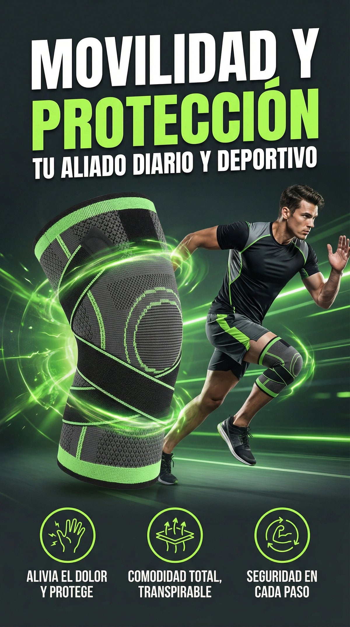 MoviFlex® | Rodillera Para Cuidar tus Articulaciones al 2x1