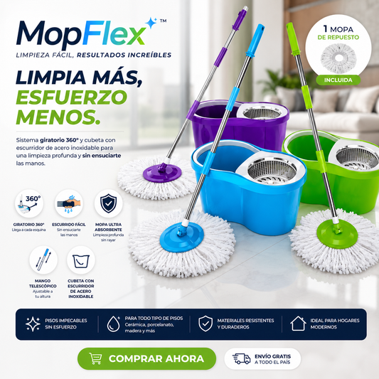 LimpiaMax™ — Más limpieza, menos esfuerzo.
