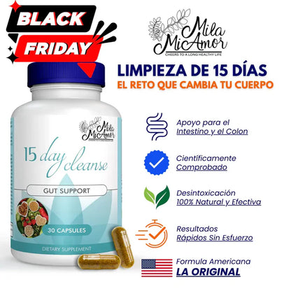 15 Días de Limpieza Profunda - 30 Capsulas