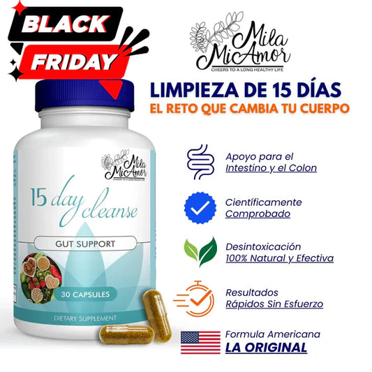 15 Días de Limpieza Profunda - 30 Capsulas