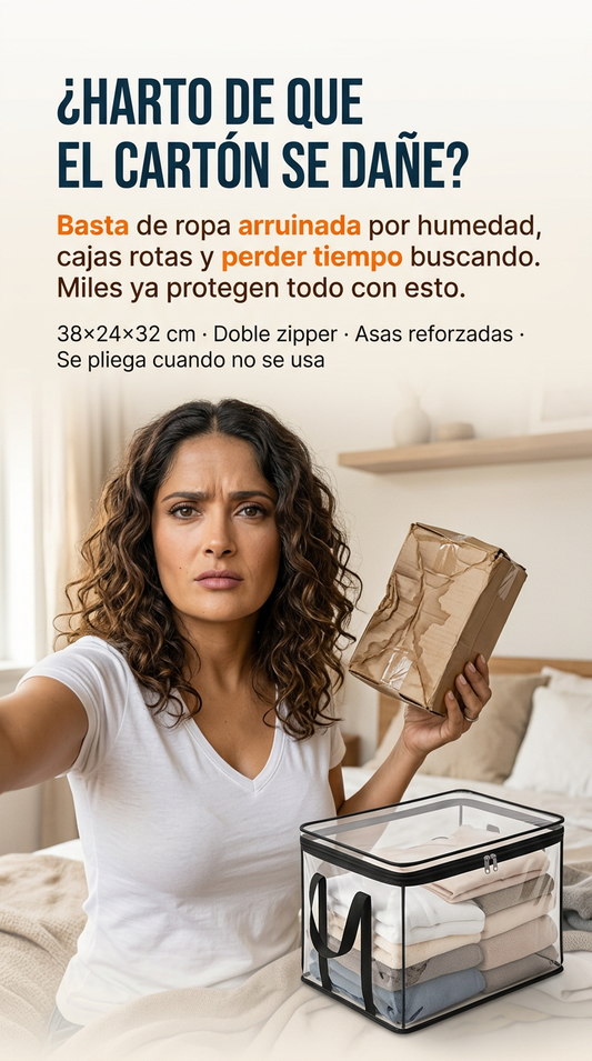 El clóset no alcanza, la ropa se amontona y todo huele a humedad cuando la sacás, este producto te resuelve todo esto, OrdenaMax Pro™ Paga 1 Lleva 2