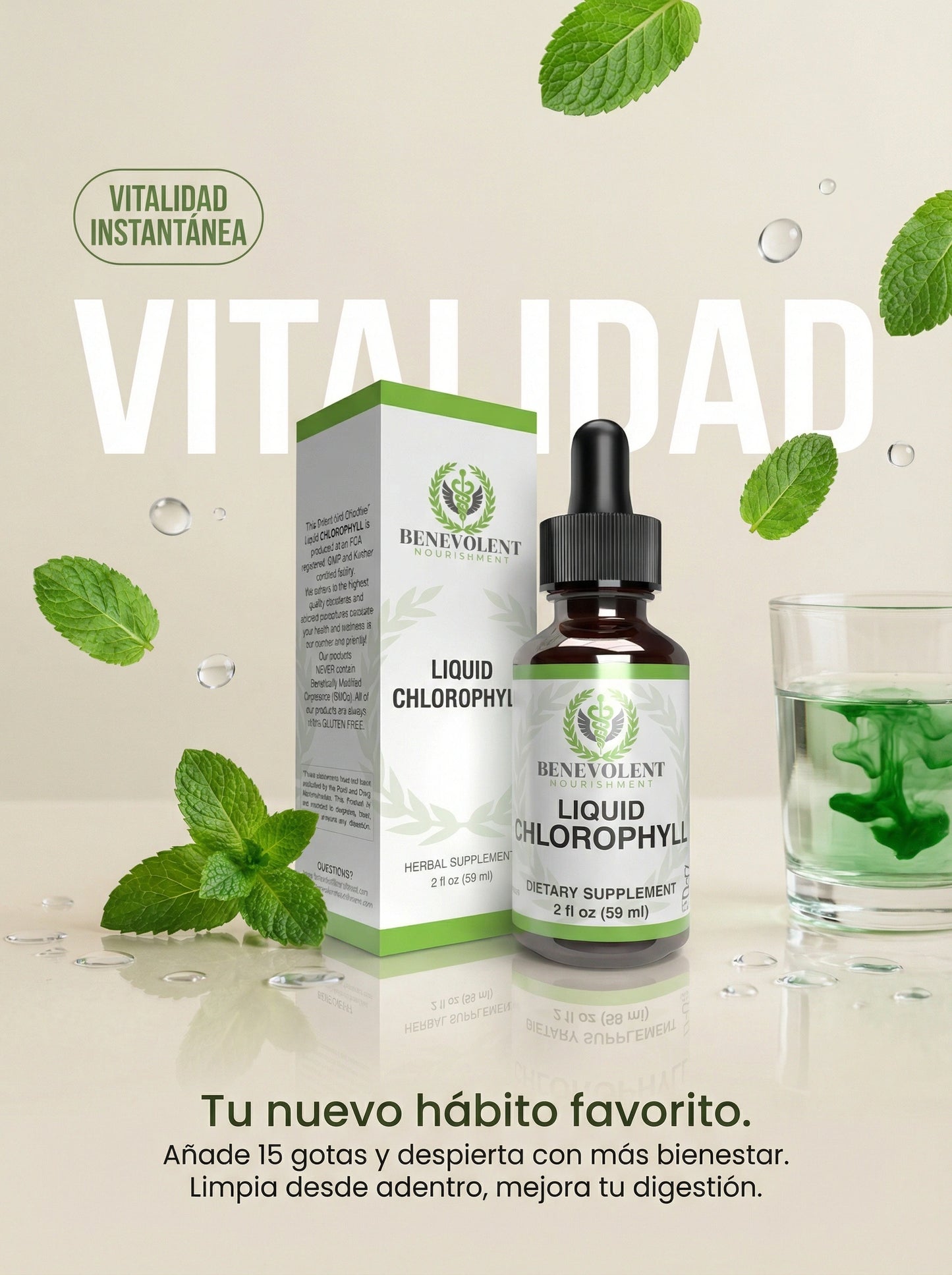 CloriFy® | Clorofila Líquida BENEVOLENT