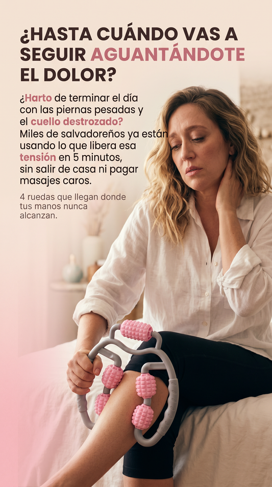 Masajeador RollFit™ | 2x1 Rueda, Relaja y Repite
