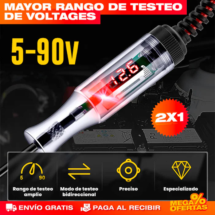 Tester LED de Circuitos para Vehículos | Encuentra la Falla Eléctrica Sin Pagar Taller