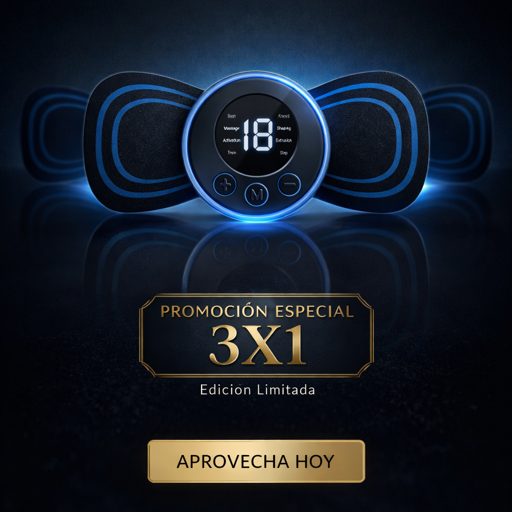 Oferta 3x1 Mini Masajeador Portatil