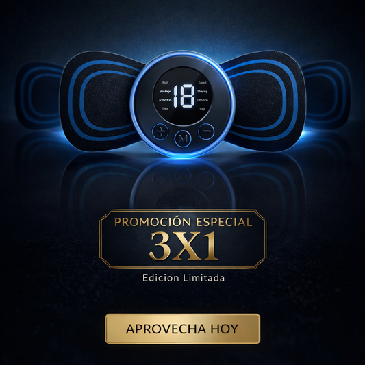 Oferta 3x1 Mini Masajeador Portatil