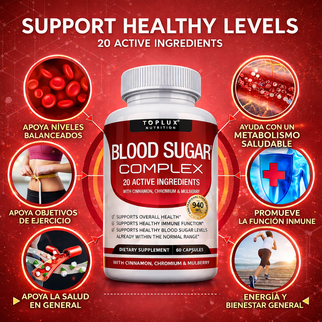 OFERTA BLOOD SUGAR REGULADOR DE GLUCOSA 60 CAP ⬇️