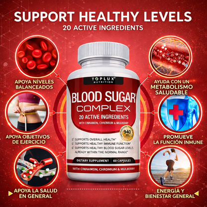 OFERTA BLOOD SUGAR REGULADOR DE GLUCOSA 60 CAP ⬇️