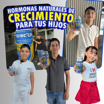 KREC UP® CAPSULAS X 60 ACTIVA EL CRECIMIENTO