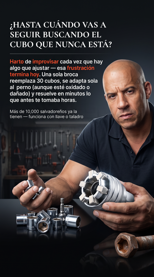 Broca Universal 30 en 1 | Modelo Ajustable