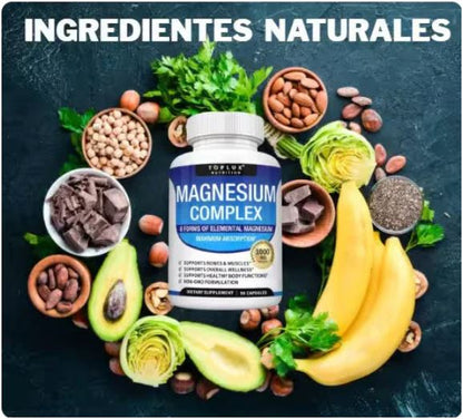 Magnesio complex 8 en 1 | De 60 Capsulas