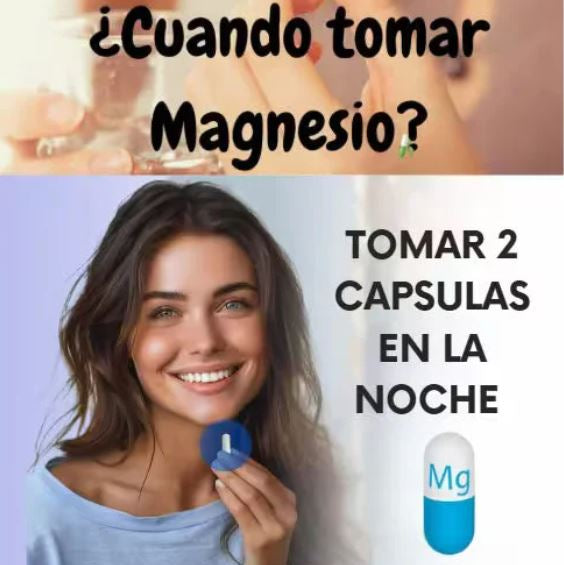 Magnesio complex 8 en 1 | De 60 Capsulas